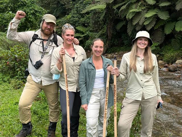 Travellers on an East African adventure